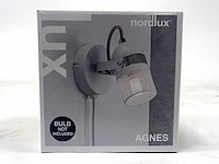 Nordlux - agnes - wandlamp wit (4x) - afbeelding 2 van  5