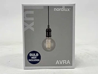 Nordlux - avra - hanglamp zwart e27 (3x) - afbeelding 2 van  3