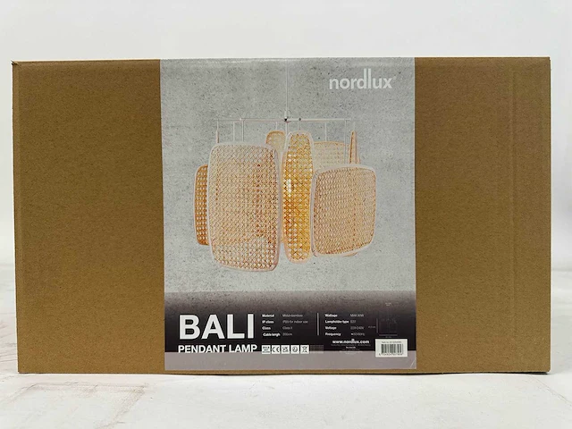 Nordlux - bali pendant - hanglamp (3x) - afbeelding 2 van  4