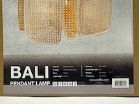 Nordlux - bali pendant - hanglamp (3x) - afbeelding 3 van  4