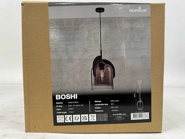 Nordlux - boshi - hanglamp (6x) - afbeelding 2 van  3