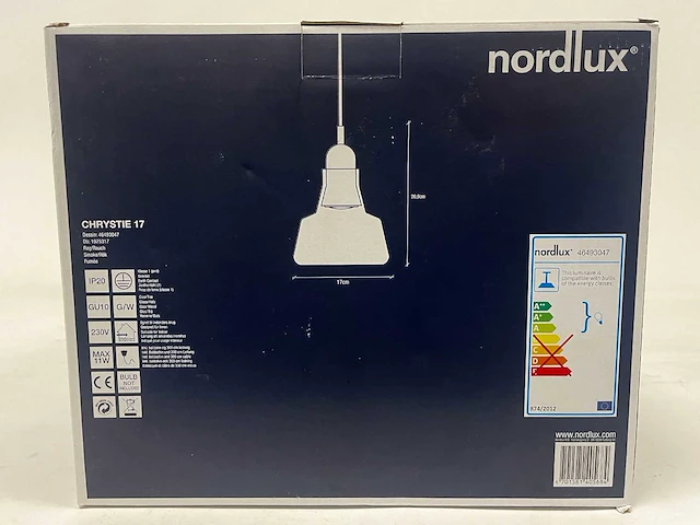 Nordlux - chrystie 17 - hanglamp (2x) - afbeelding 3 van  4