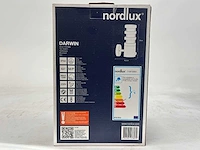 Nordlux - darwin - wandlamp met sensor zwart (6x) - afbeelding 3 van  5