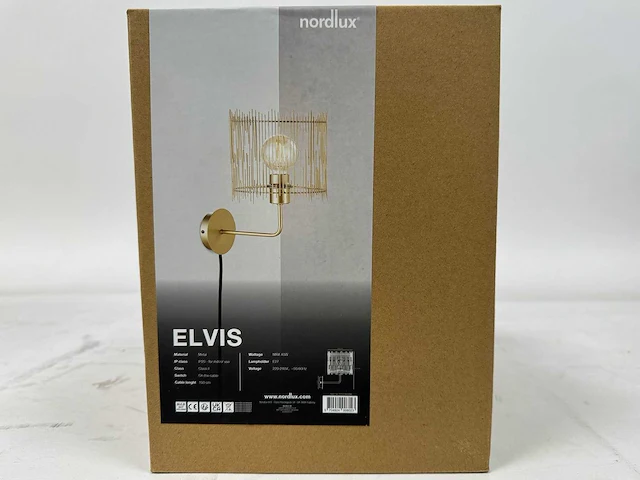 Nordlux - elvis - wandlamp (12x) - afbeelding 2 van  3