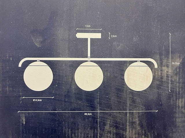 Nordlux - grant - plafondlamp zwart e14 (2x) - afbeelding 4 van  6