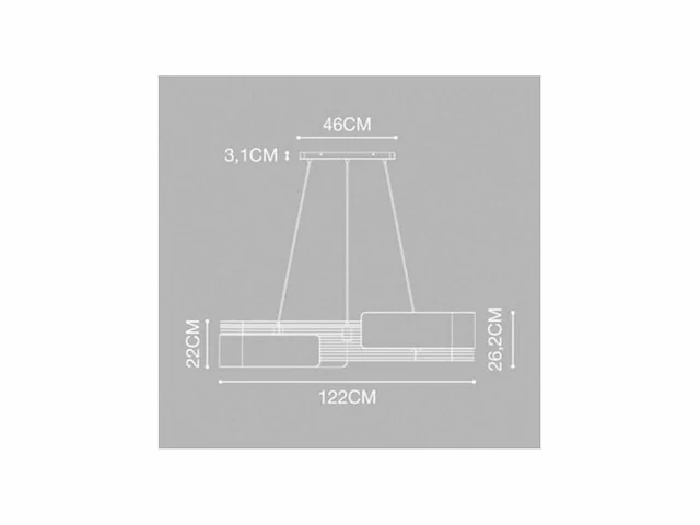 Nordlux - jaffna pendant - hanglamp (2x) - afbeelding 2 van  5