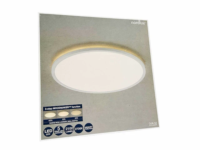 Nordlux - oja 42 plafondlamp (9x) - afbeelding 4 van  8