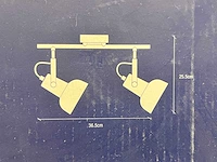 Nordlux - parson - wand /-plafondlamp e14 (4x) - afbeelding 4 van  6
