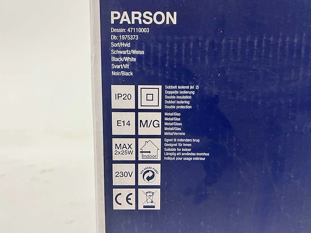Nordlux - parson - wand /-plafondlamp e14 (4x) - afbeelding 5 van  6