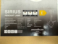 Nordlux - sirius - hanglamp dimbaar (6x) - afbeelding 3 van  4
