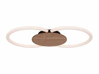 Nordlux - sirius - led plafondlamp dimbaar (4x) - afbeelding 1 van  4