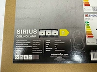 Nordlux - sirius - led plafondlamp dimbaar (4x) - afbeelding 3 van  4