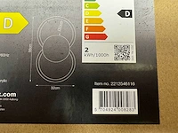 Nordlux - sirius - led plafondlamp dimbaar (4x) - afbeelding 4 van  4