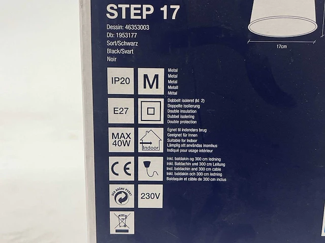 Nordlux - step 17 - hanglamp zwart (2x) - afbeelding 4 van  6