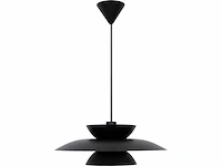 Nordlux carmen plafondlamp met koepel, zwart, e27 - afbeelding 2 van  3