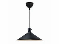 Nordlux dorina hanglamp zwart e27 - afbeelding 1 van  1