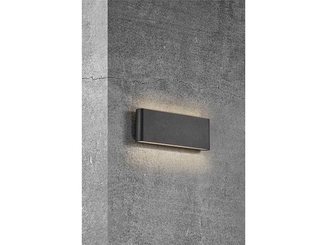 Nordlux kinver 26 wandlamp led module zwart - afbeelding 3 van  4