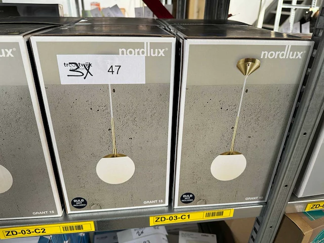 Nordlux plafondlamp grant 15 (2x) - afbeelding 2 van  2