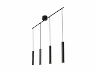 Nordlux vico-hanglamp-4-rail-gu10-zwart - afbeelding 1 van  3