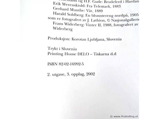 Norge stt med kunstneroyne - afbeelding 2 van  5