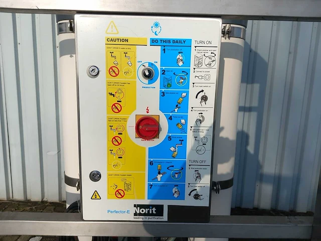 Norit - perfector-e - water membrane filter - waterzuiveringsinstallatie - afbeelding 7 van  10