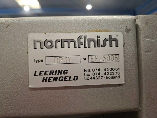 Normfinish - dp17 - straalcabine - afbeelding 9 van  9