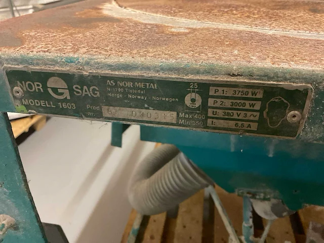 Norsag 1603 zaagtafel - afbeelding 4 van  4