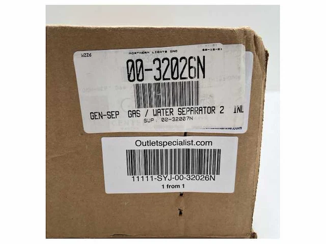 Northern lights | centek generator exhaust water separator - 00-32026n - afbeelding 3 van  6