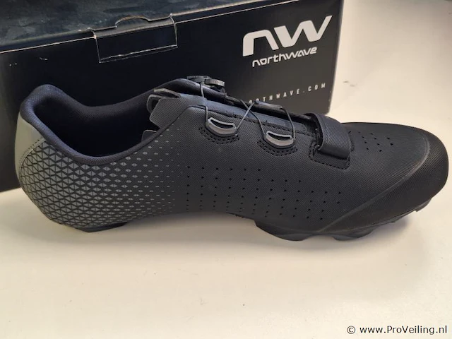 Northwave mtb fietsschoenen model origin plus 2 | kleur zwart/grijs | maat 45 - afbeelding 4 van  6