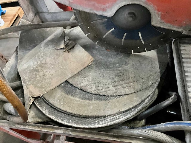 Norton / clipper ebw 2.55.3 steenzaagmachine - afbeelding 9 van  10