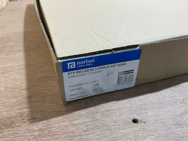 Norton rtp-xm led armatuur 38w (15x) - afbeelding 4 van  10