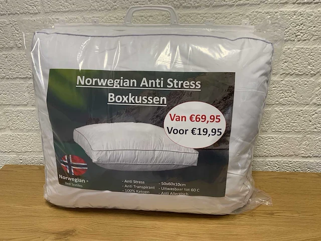 Norwegian boxkussen hoofdkussen (30x) - afbeelding 1 van  7