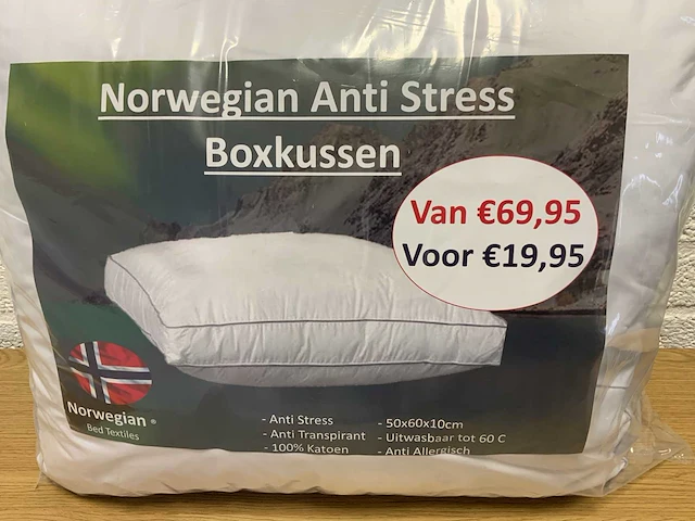 Norwegian boxkussen hoofdkussen (60x) - afbeelding 5 van  7