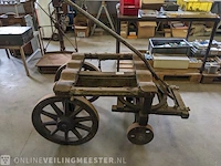 Nostalgische buizen transportwagen - afbeelding 1 van  7
