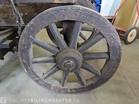 Nostalgische buizen transportwagen - afbeelding 3 van  7