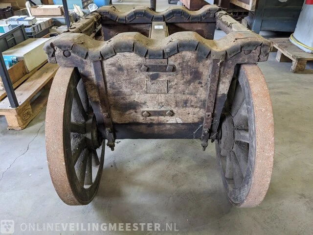 Nostalgische buizen transportwagen - afbeelding 5 van  7