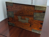 Nostalgische houten schrijverskist - afbeelding 3 van  11