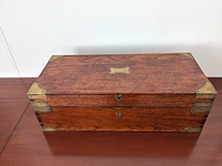 Nostalgische houten schrijverskist - afbeelding 10 van  11