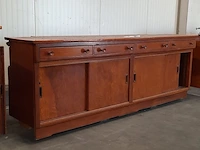 Nostalgische laboratorium kast met werkbanken - afbeelding 17 van  24