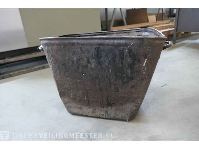 Nostalgische metalen bak - afbeelding 2 van  6