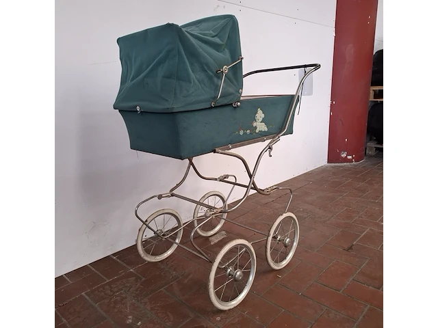 Nostalgische poppen wandelwagen - afbeelding 3 van  8