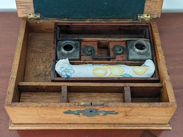 Nostalgische schrijftafel - afbeelding 3 van  13