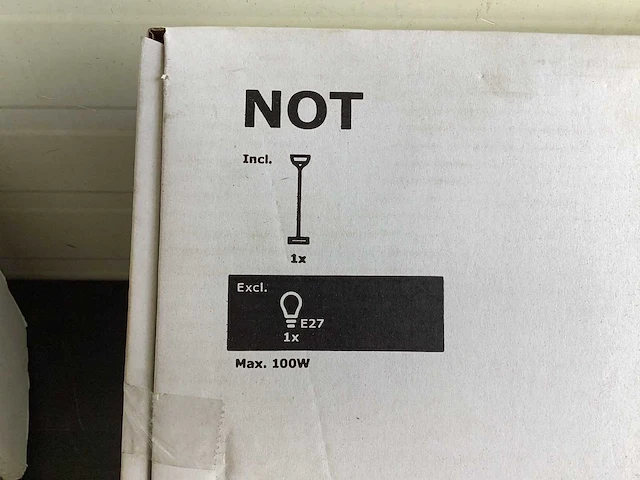 Not statief lamp (2x) - afbeelding 4 van  4