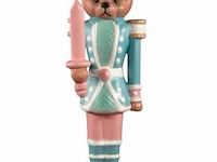 Notenkraker sculpture van glasvezel, beer - afbeelding 1 van  2