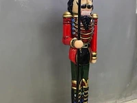 Notenkraker sculpture van glasvezel, koning, 220cm groot - afbeelding 4 van  4