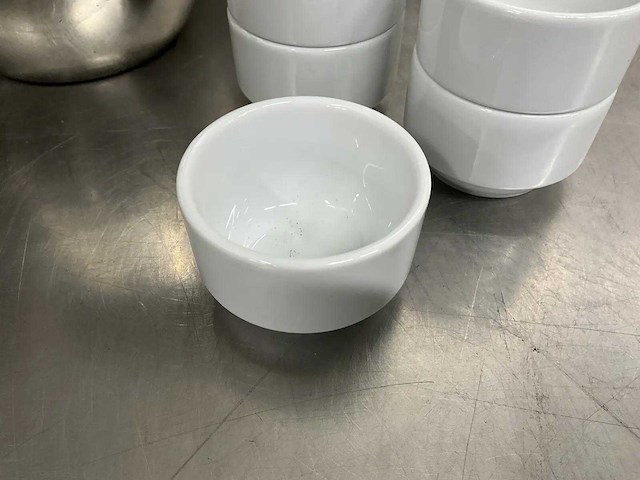 Nova hotelporselein - sausschaaltje ø 7 cm (150x) - afbeelding 2 van  3