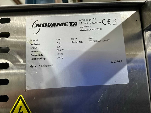 Novameta lpk1 rvs warmtebrug - afbeelding 6 van  6
