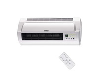 Noveen hc 2000 luchtgordijn met afstandsbediening, lcd display, 2 standen wit - afbeelding 1 van  3