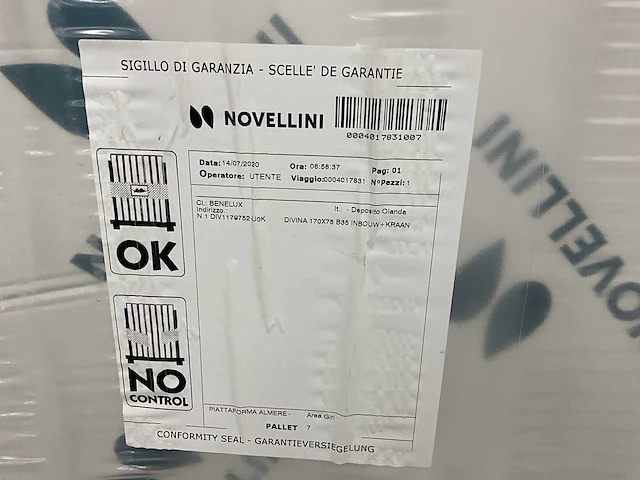 Novelline divina inbouw ligbad 170x75 met kraan - afbeelding 4 van  5
