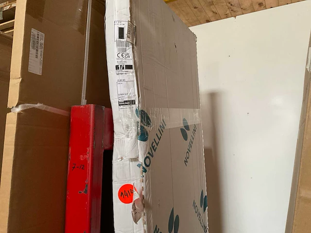 Novellini douchedeur mat chroom 200x75 - afbeelding 2 van  2